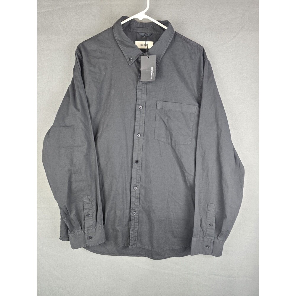 Buck Mason Oxford Shirt Men XL One Pocket Button Up Cotton Classic Preppy Career